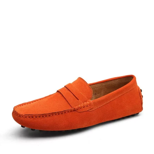 Men Fashion Breathable Casual Shoes Loafers Moccasins Slip on Soft Driving Shoes - Image 2