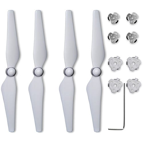 Ultimaxx Ultimate Series Propellers for DJI Phantom 4 (Set of 4, White)